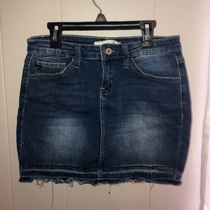 Jean Mini Skirt